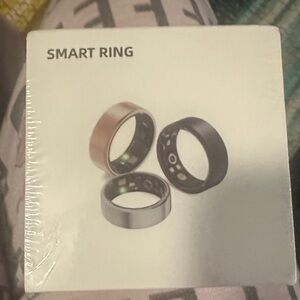 Smart Ring in Silver Size 8